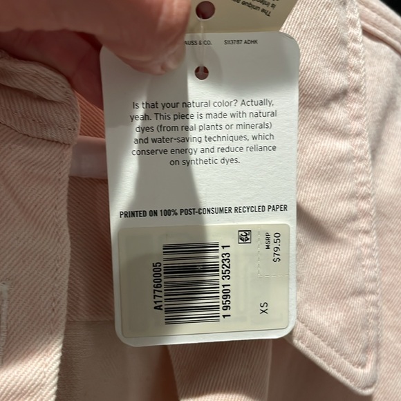 LEVI'S
L Sht Jadon Denim Shirt in baby pink - Picture 4 of 6